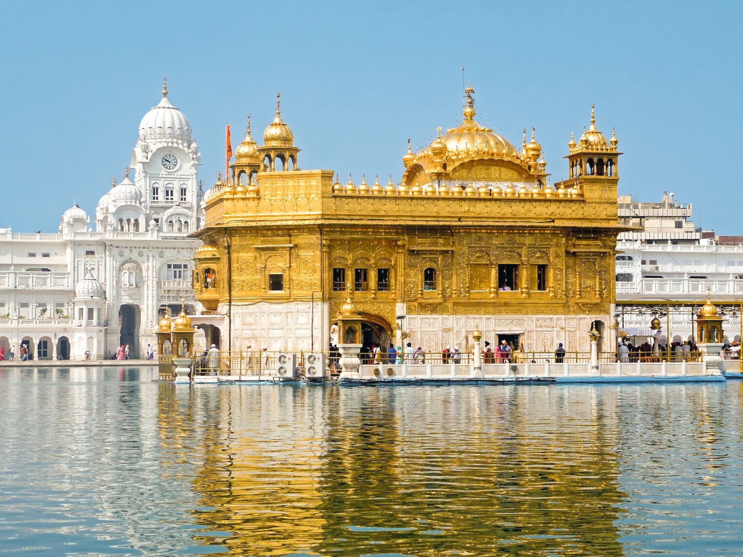 Le temple d’Or, sanctuaire sikh, à Amritsar, en Inde