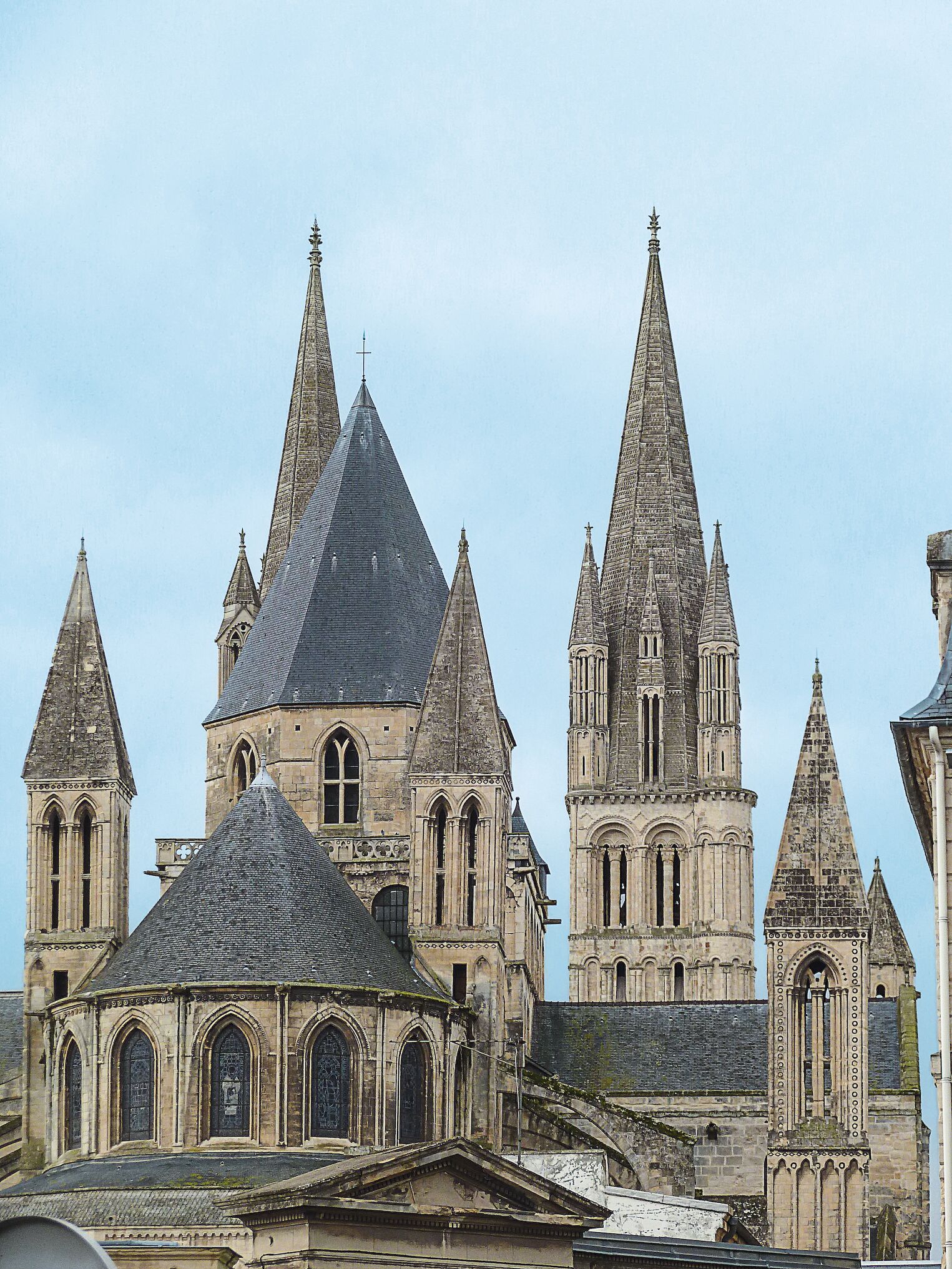 L'abbaye aux Hommes, à Caen